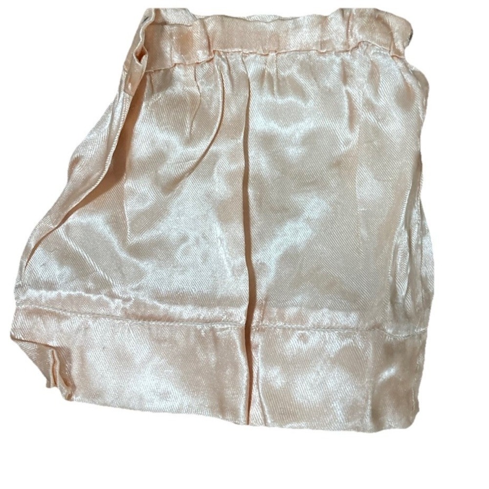 Antique Pink Satin Skirt for Dolls Clothing Accessory, 6 in Height